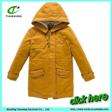 hot sale long winter warm women coat jacket with quilted